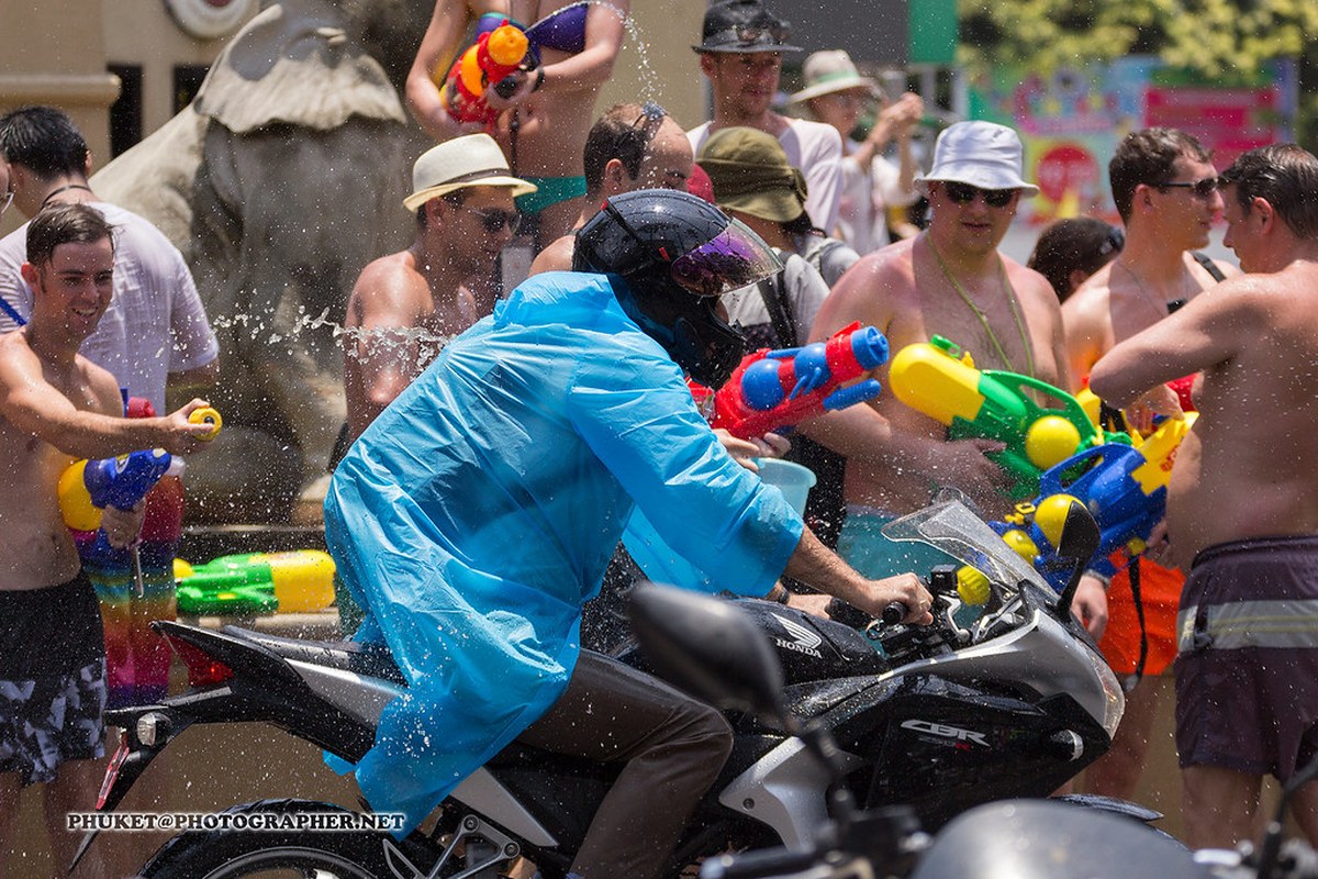 Songkran (Thai New Year) at Phuket island